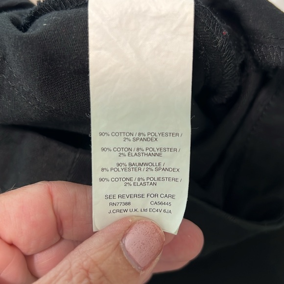J. Crew, Dannie black pants size:0, preppy, classic, minimalist, career - Picture 7 of 10